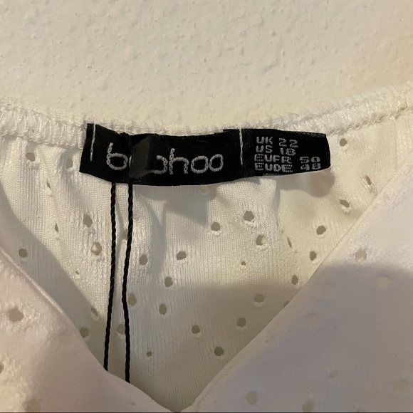 Plus Sized White Tank Top - Picture 3 of 3